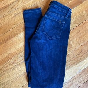 Joe’s jeans dark skinny jeans